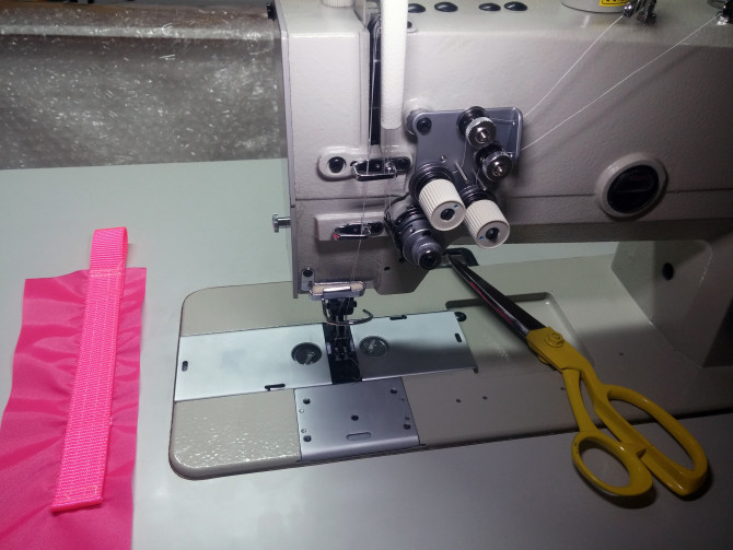 Kwong Lam Double Needle Sewing Machine
