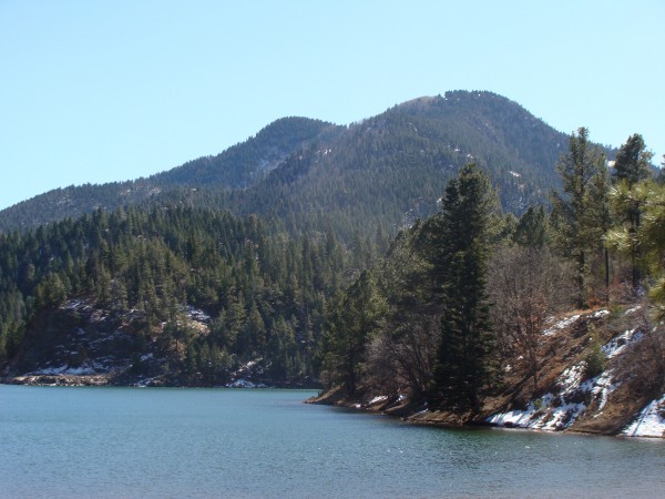 Bonito Lake Bonito Lake Resivoir is not inviting to picnics