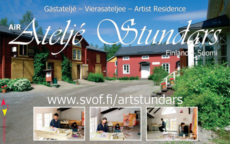 Atelje Stundars artist residency in Finland.