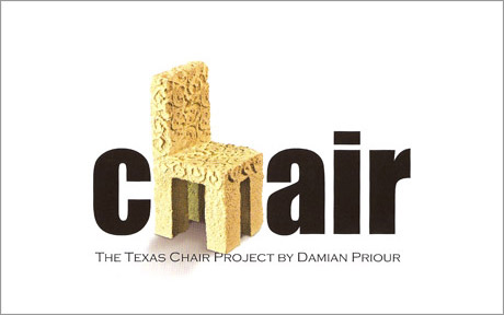 Group show of Texas artists making chairs with Damian Priour.