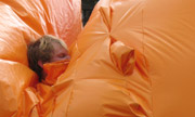 Big Blob inflatable suit performance